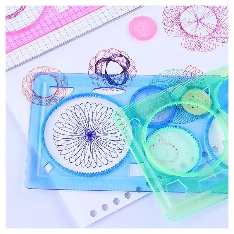  Spirograph Stencil (Courtesy : etsy)